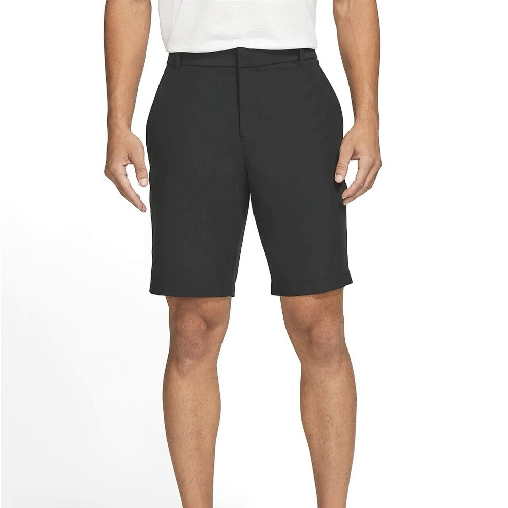 NWT Nike Mens 40 Dri-FIT Hybrid 10” Performance Black Golf Shorts Logo Sports